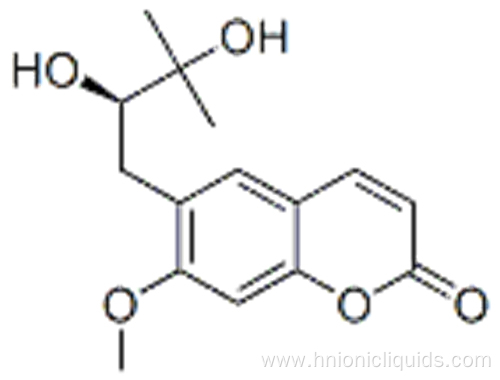 2H-1-Benzopyran-2-one,6-[(2R)-2,3-dihydroxy-3-methylbutyl]-7-methoxy CAS 28095-18-3