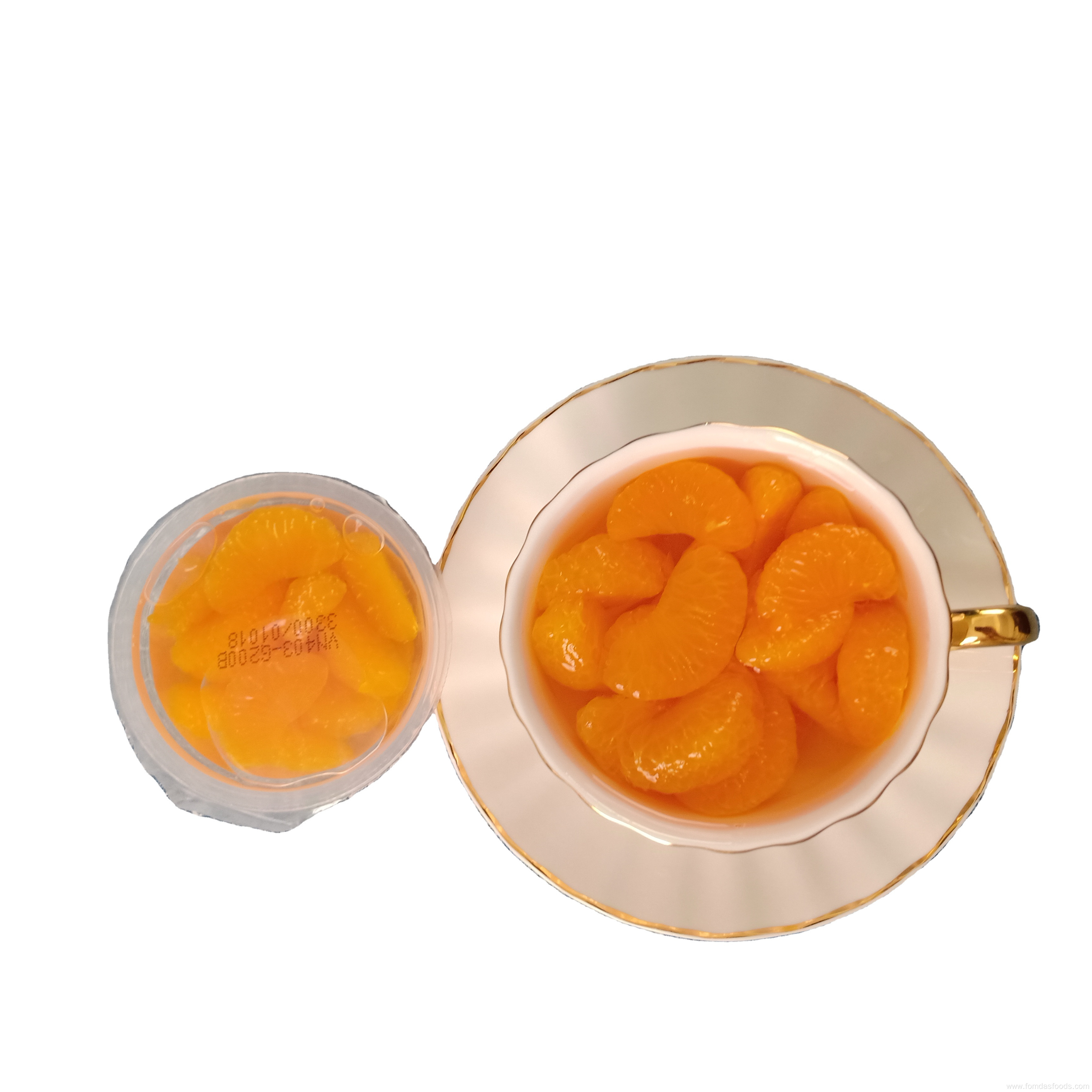 4OZ Canned mandarin orange in light syrup