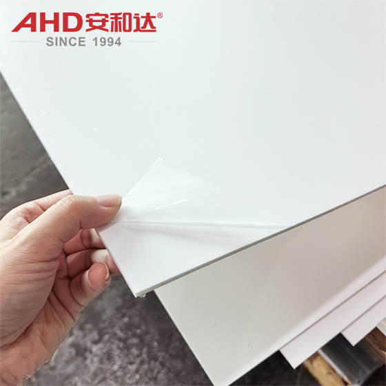 White Acrylic Sheet Display Board