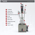 Lab chemical benchtop electric heating reactor glass