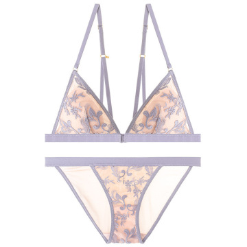 Set Biniki Bralette con chiusura frontale in stock