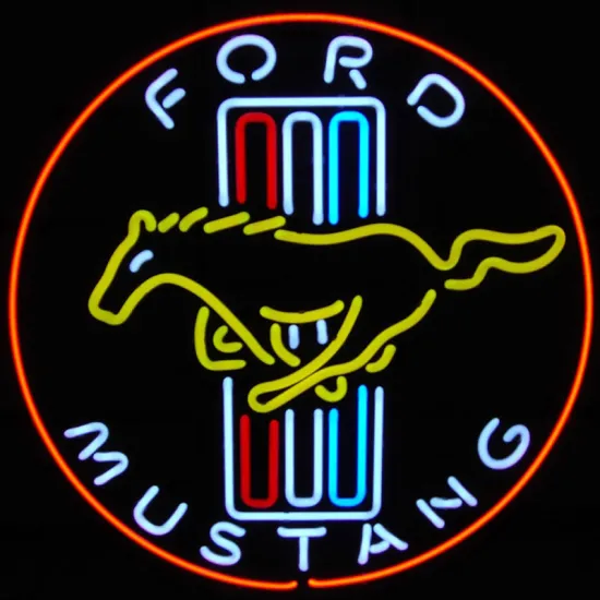 MUSTANG LED NEON SIGN