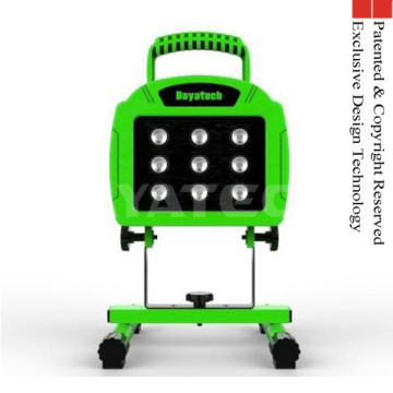 2014 New Dy-306 9led 18w Rechargeable Led Work Light With Usb 