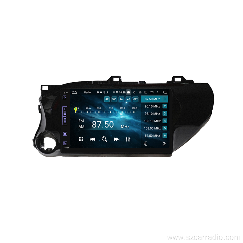 car stereo with gps for Hilux 2018