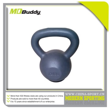 Solid powder cast iron kettlebell with custom logo