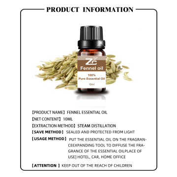 High Quality 100% Pure Natural Fennel Essential Oil