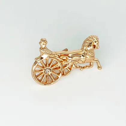 Custom Metal Brand Logo for Bags - Decorative Handbag Hardware Label 2082#