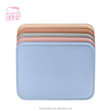 BPA Free Kids Dining Table Baby Silicone Placemat