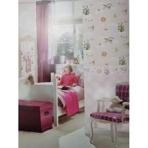 kids design wallpaper star design children room decoration