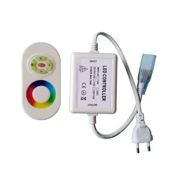 120V/110V/220V/230V LED Light Bar Touch Wireless RF RGB Controller for 3528/50/50 RGB Light Strip