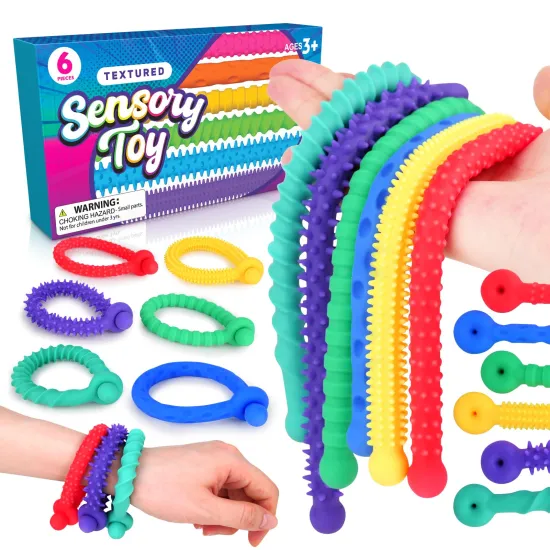 Decompression Toys: Special Needs In-Stock Promotion for Autistic, Sensory-Friendly Fidget and Stretchy Textured Toys for Babies and Kids' Gifts