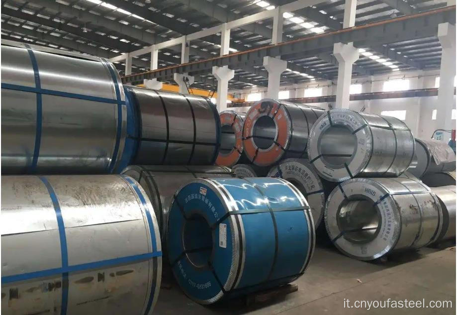 Bobina in acciaio galvanizzato galvalume bobina di alta qualità