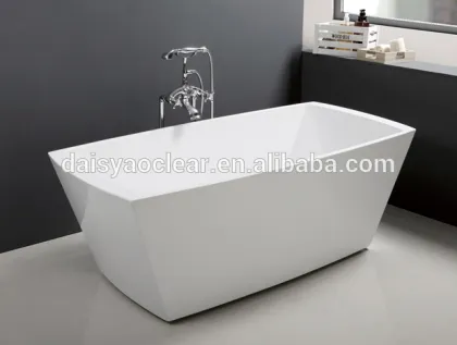 Acyrlic ABS Plyboard Cheap Shallow Whirlpool Bathtub for Fat People