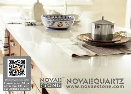 NV701 White Chocolate Quartz Stone