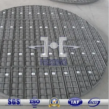SUS304 Large Diameter Demister Pad With Grid
