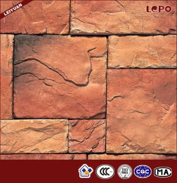 Artificial Cultural Castle Cement Stone Fireplace