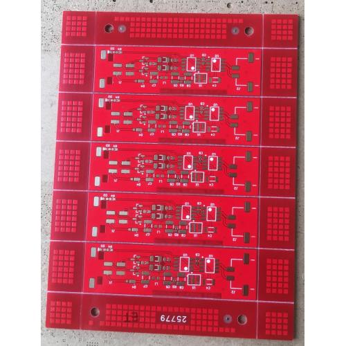 2 layer 1.6mm PCB with Red solder