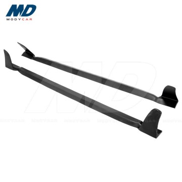 Lordpower Style Glass Fiber Side Skirts Compatible with 2011-2016 Hyundai Veloster