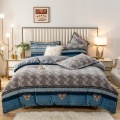 220gsm milk velvet four-piece bedding sets