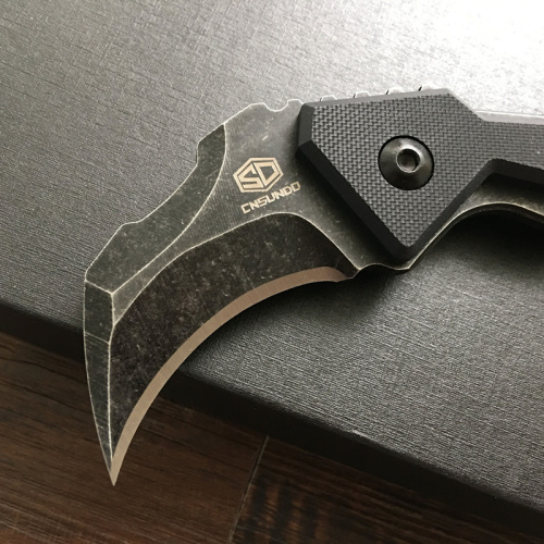 Small Fox Karambit Knife with Sheath