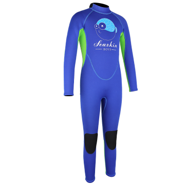 Seaskin Blue1.5mm traje de buceo completo