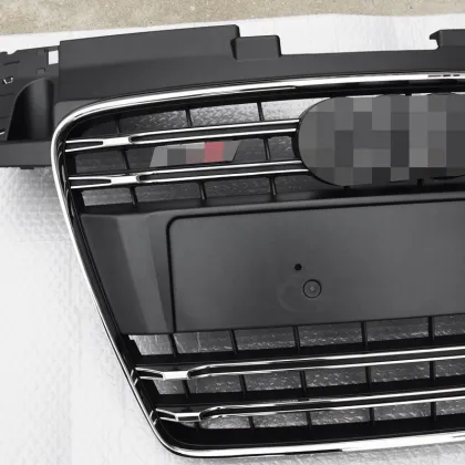ABS Gray TTS Front Bumper Grille Radiator Mesh Grills for Audi TT/TTS 2008-2014 Facelift