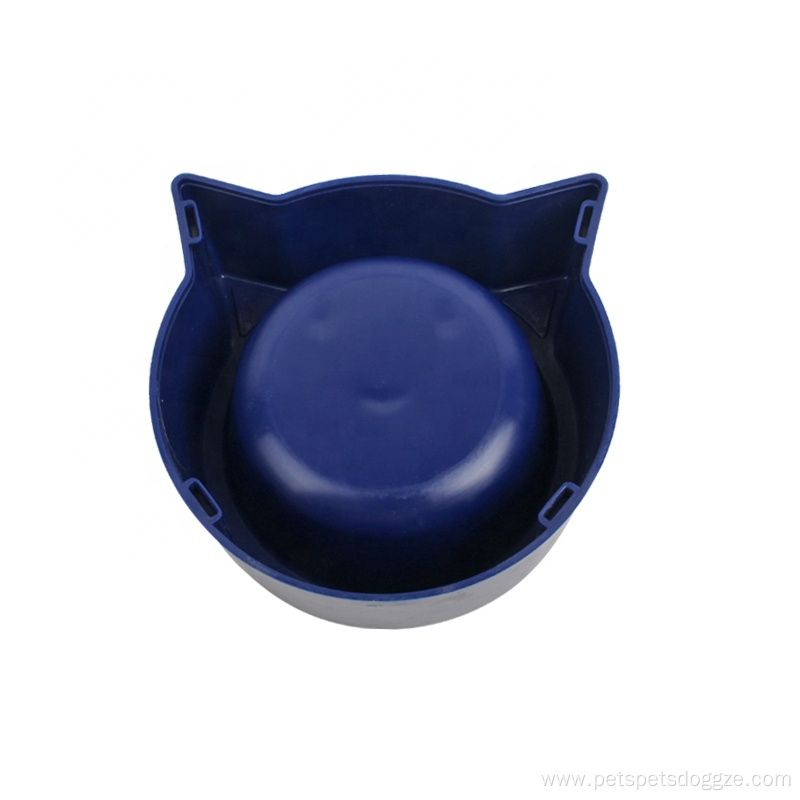 Cat Water Feeder Bowl Cat Shaped Food Bowl
