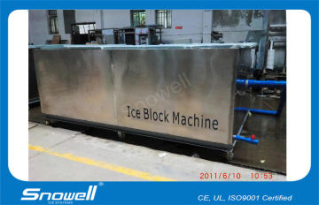 10t/d Commercial Block Ice Machine Evaporator , Ice Freezing Time 6 - 10 Hours