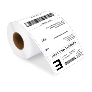 30*20mm 43*25mm Direct Thermal Label Roll