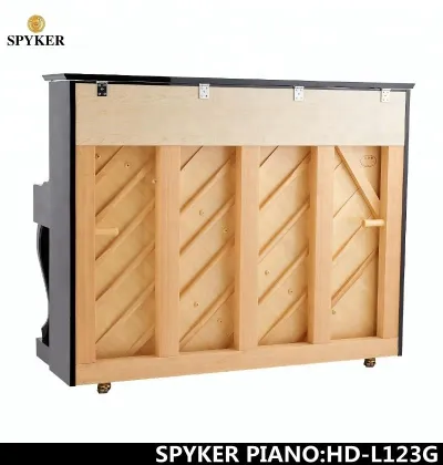 SPYKER  piano high quality black polish acoustic upright mechanical piano HD-L123G