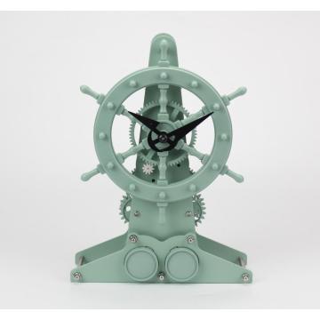 Rudder Mode Gear Desk Clock