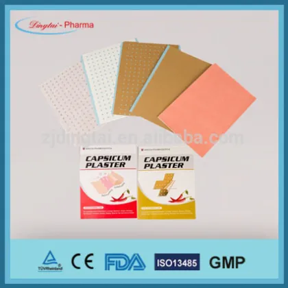 Free sample capsicum plaster best back pain reliever and pain killer plaster