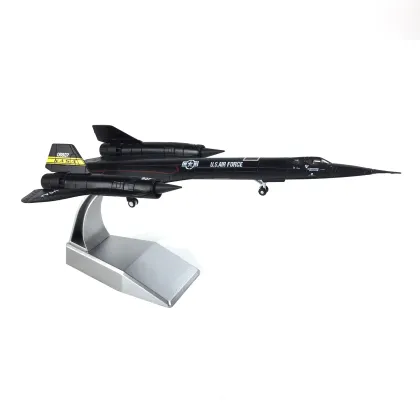1:144 Scale Diecast SR-71 Blackbird Aircraft Model Toy for Collection