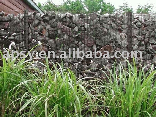 gabion box,stone cage net,hexagonal wire mesh