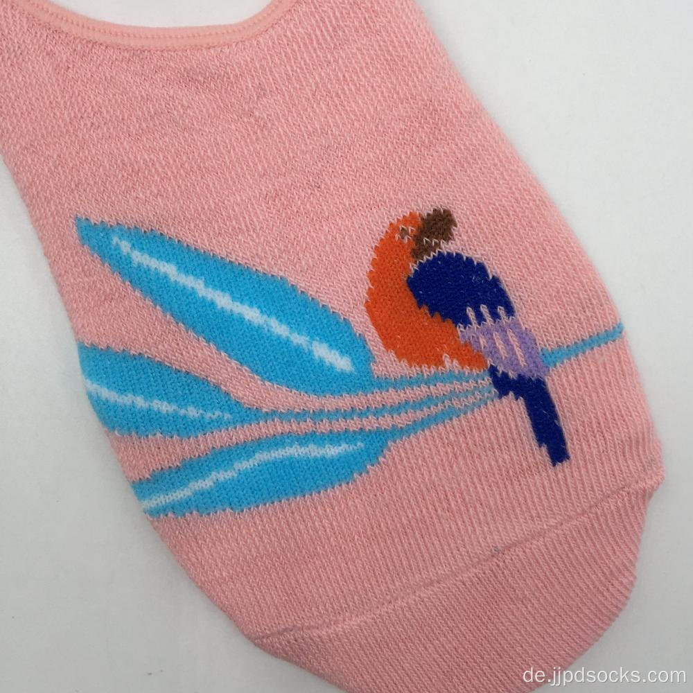 Benutzerdefinierte Frauen Baumwolle Unsichtbare Socken