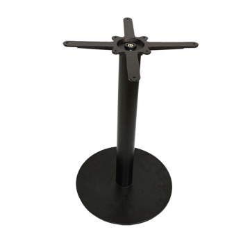 Modern Round Design Steel Cast Industrial Table Bases