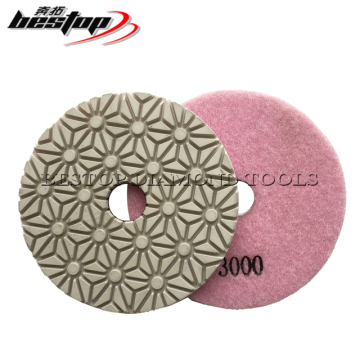 4 Inch Resin Polishing Pad for Engineered Stone
