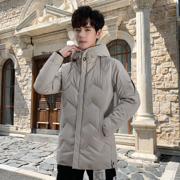 Fashion men's windproof warm cotton-padded coat