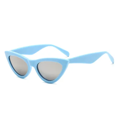 2020 Customizable Cat Eye Sunglasses with Triangle Frame