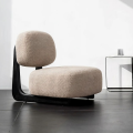 Modern Minimalist Ash Wood base Accent Chair