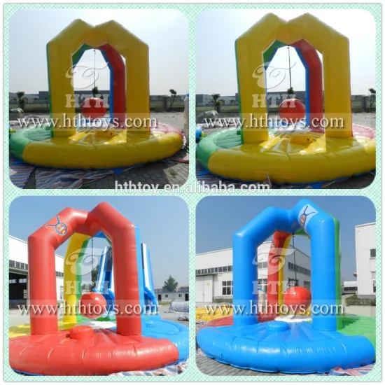 Hot selling wrecking ball inflatable game for sale