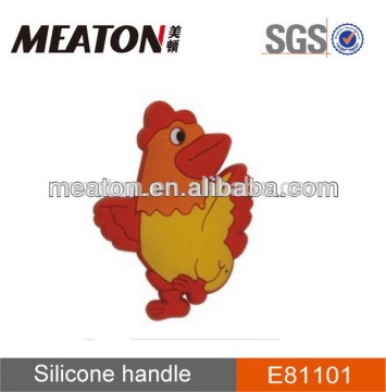 Silicone Cartoon Bedroom Furniture Drawer Handles