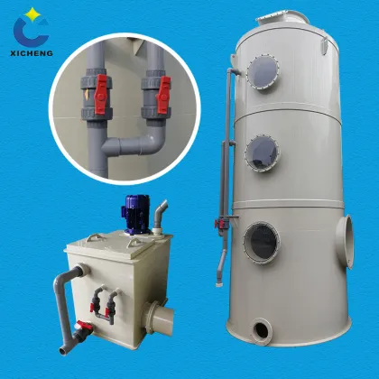 Exhaust gas treatment equipment air purification