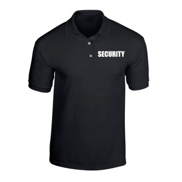Security Guard Polo Shirt Embroidered Printed Logo uniform