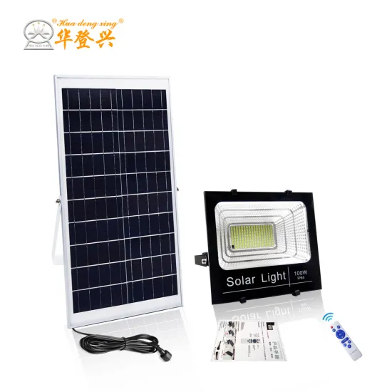 Remote Control Super Bright Solar Panels Flood Light