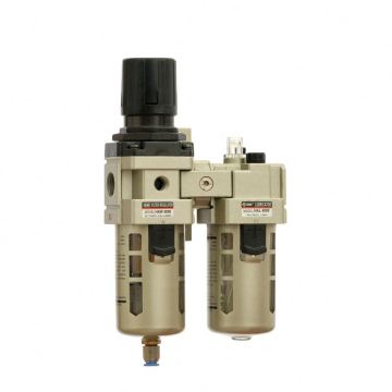 XMC HAC4010-04 G1/2 Aluminum Die-Casting FRL Pneumatic Air Pressure Regulator Filter for Welding Machine