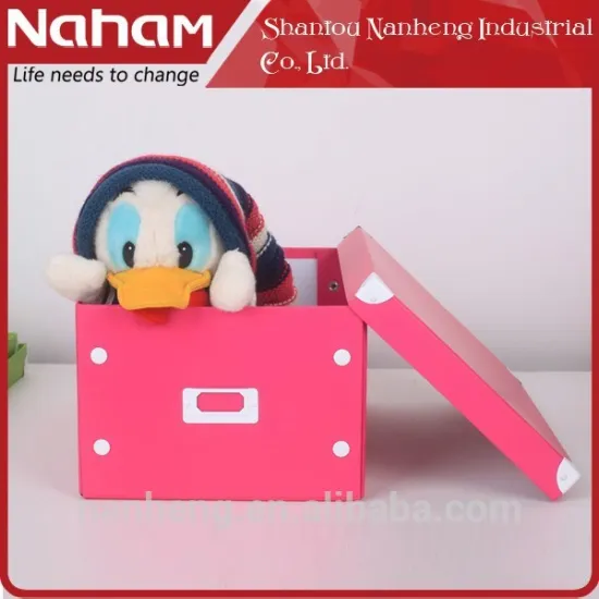 NAHAM good quality paper foldable paper dvd storage box