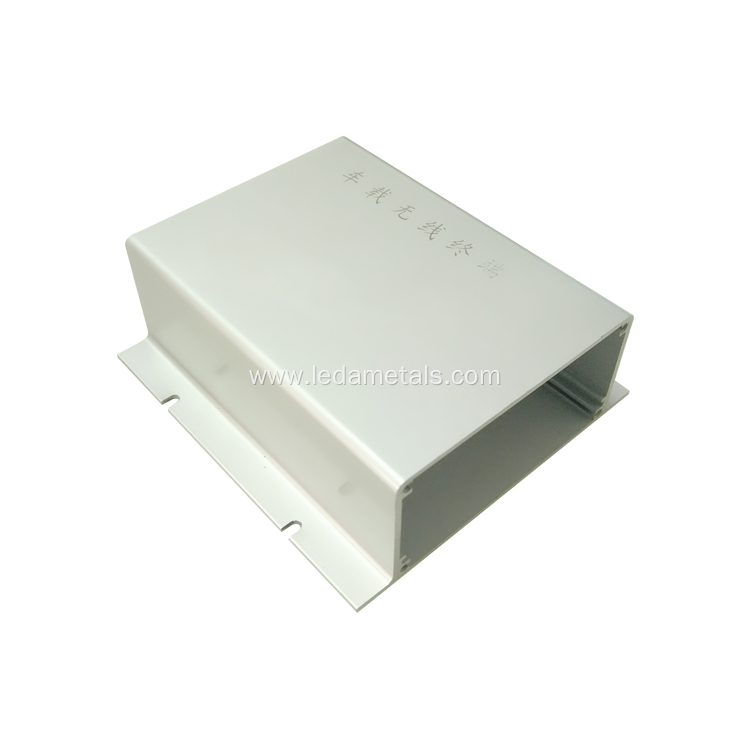 Custom Aluminum Enclosure for Wireless Terminal Extrusion