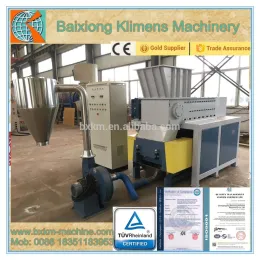 Waste Plastic Lump Shredder Crusher Machine