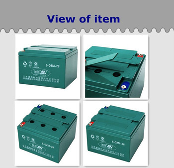 12V deep cycle lawn tractor battery charger 6-FM-42